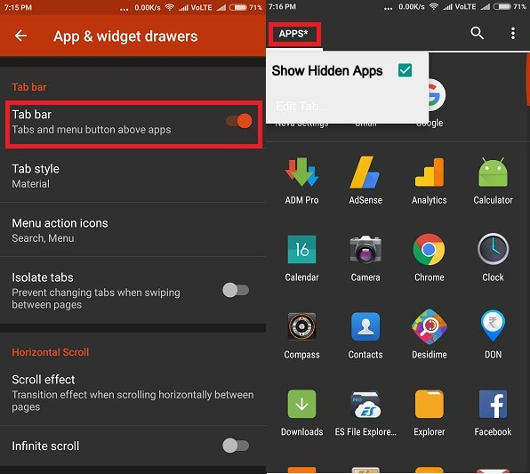 How To Hide Apps On Android Using Nova Launcher Bouncegeek