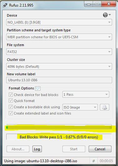 process start How to Burn ISO to USB Drive