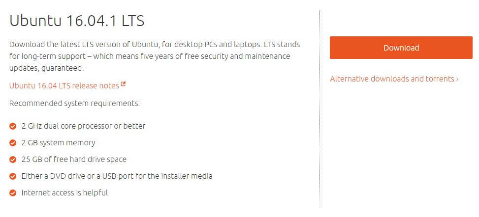 ubuntu 16.04.1 dual boot windows and ubuntu