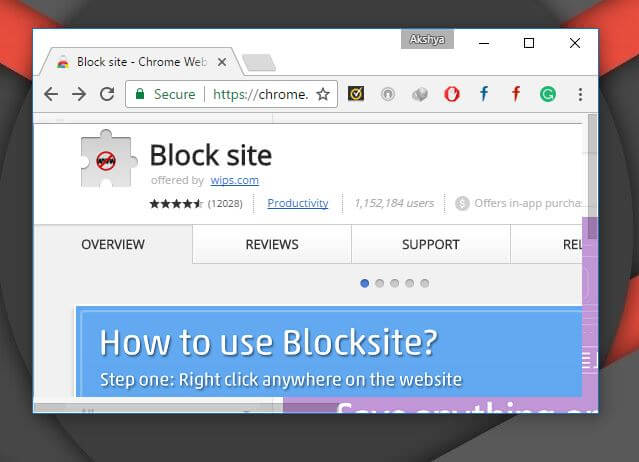 website blocker app chrome