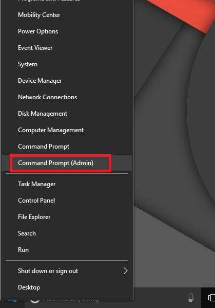 Open Command Prompt - Flush DNS