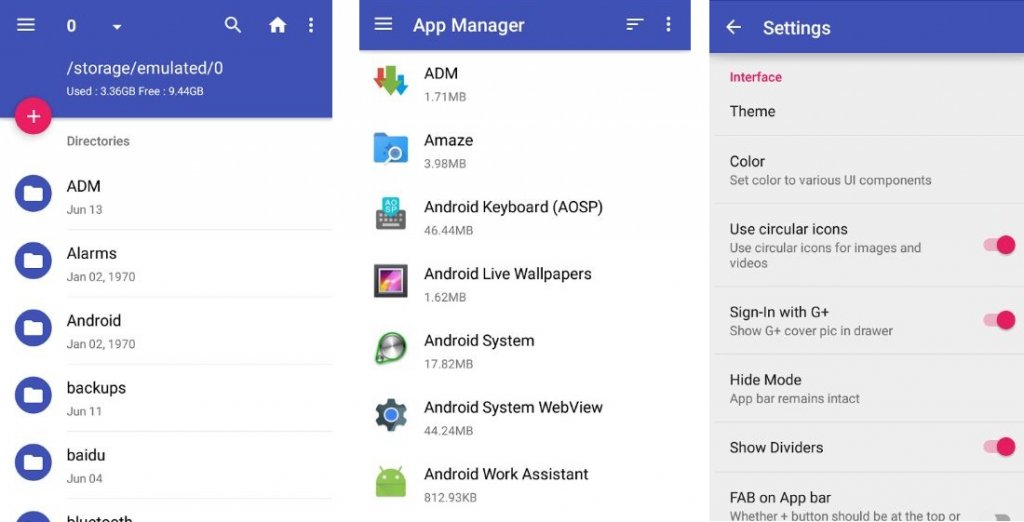 amaze file manager - Best Android File Manager