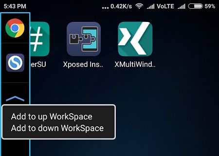 App Menu - 1 Multi-Window