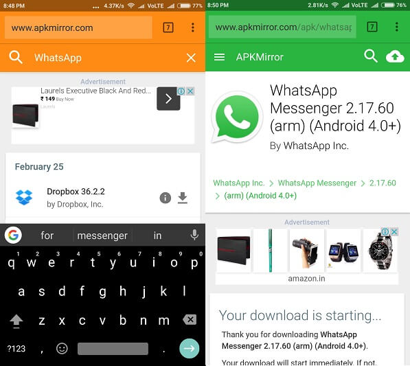 How to Get Back Old WhatsApp Status on Android.