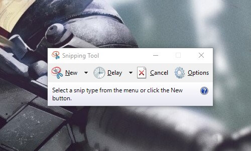 Screen Capture Tool - Snipping Tool