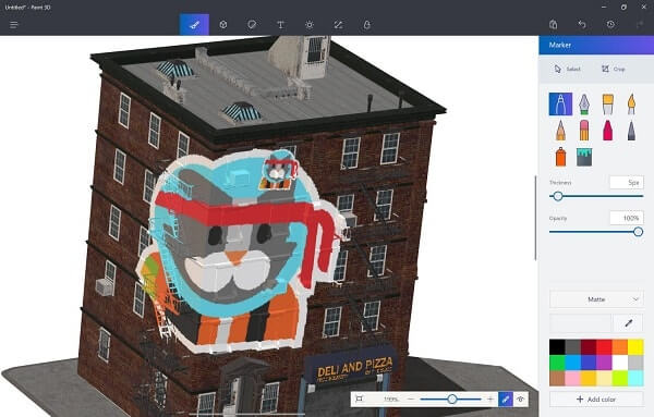 Best free Painting Software - Paint 3D