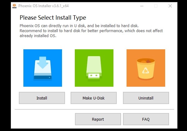 Install Phoenix OS on Hard Disk