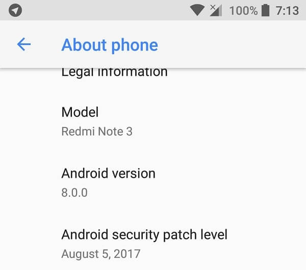 Installation Complete - Install Android Oreo on Redmi Note 3
