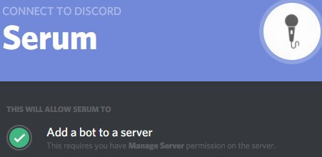 Serum - Best Discord Bots