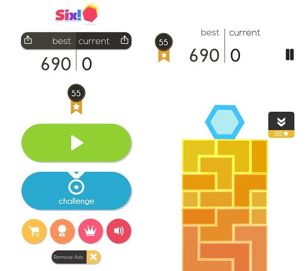 Six - Best Puzzle Games