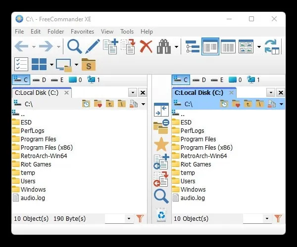 FreeCommander XE - Windows 11 File Manager