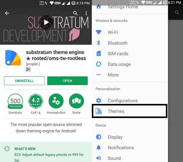 Install substratum Android theme - Download Substratum