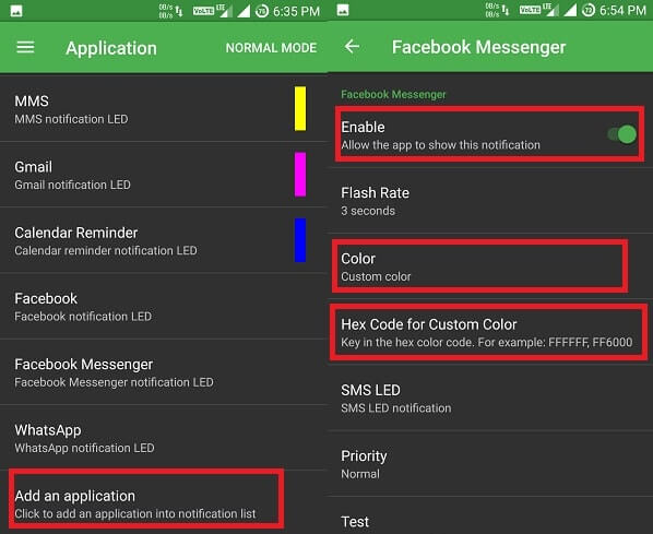 LED Manager - customize LED notification colors
