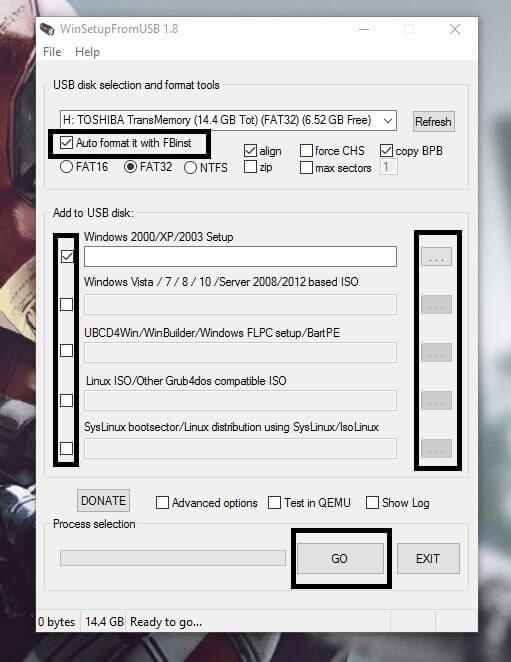 Multiboot USB - WinSetupFromUSB