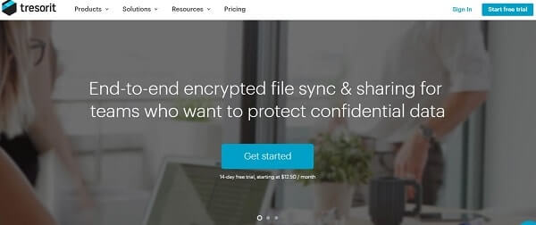 Tresorit - Alternatives to Dropbox
