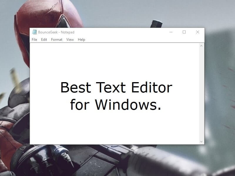 Best Text Editor