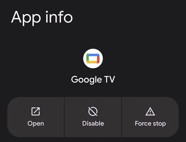 Disable Android System App