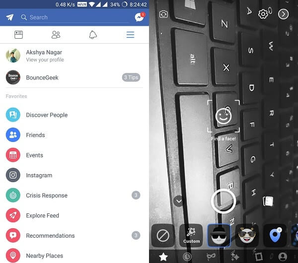 Facebook - Apps Like Snapchat