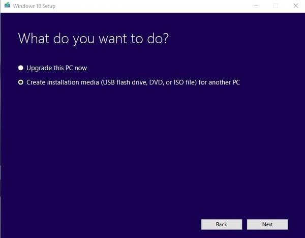 Create Installation Media