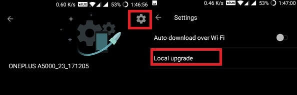 Local Upgrade OnePlus Devices