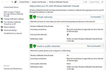 Windows 10 Firewall