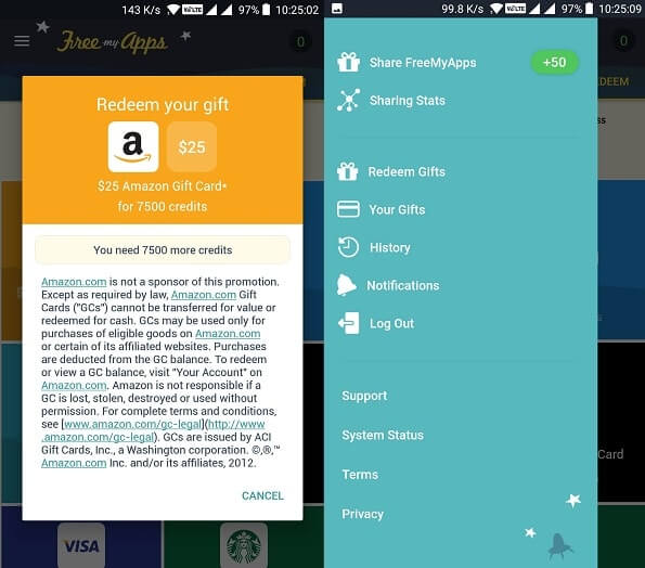 FreeMyApps - Gift Cards & Gems