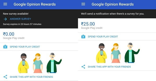 Google Opinion Rewards