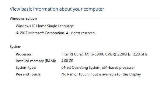 System Requirements