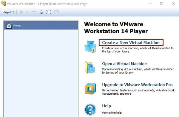 VMware Workstation 14