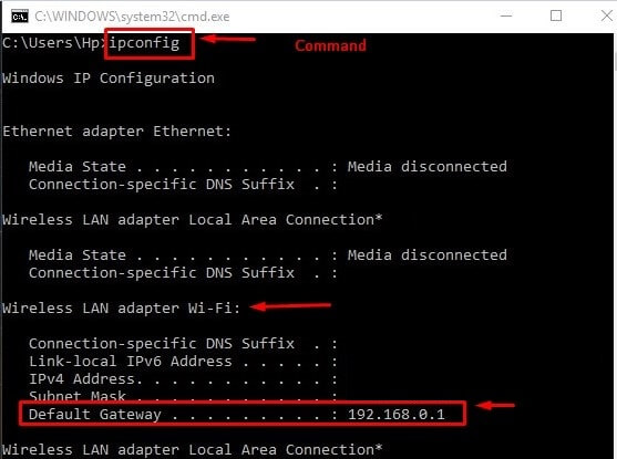 Wireless LAN adaptor Wi-Fi