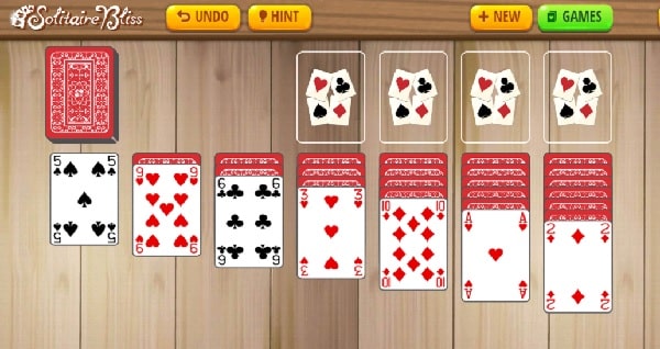 Solitare Bliss Game