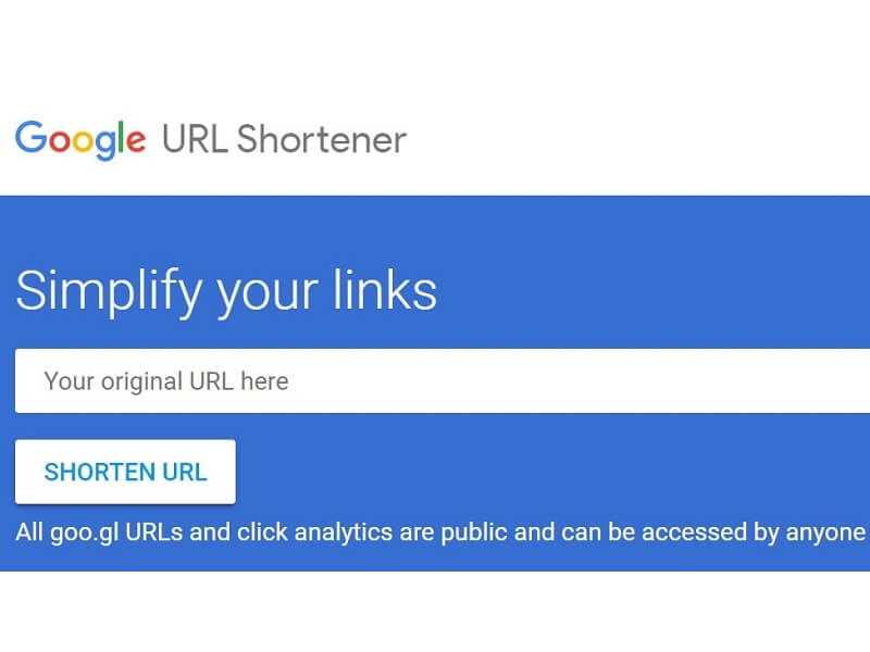 Google URL Shortener Alternatives
