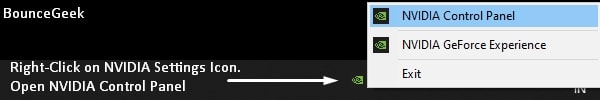 Fix NVIDIA Control Panel is missing from Notification Tray