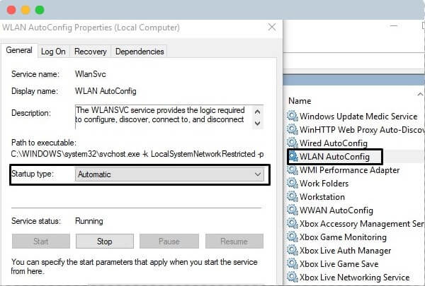 WLAN AutoConfig