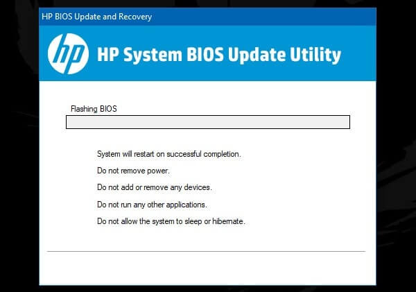 Flashing BIOS