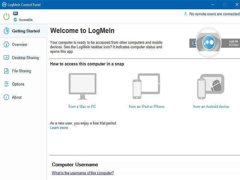 Free LogMeIn Alternative