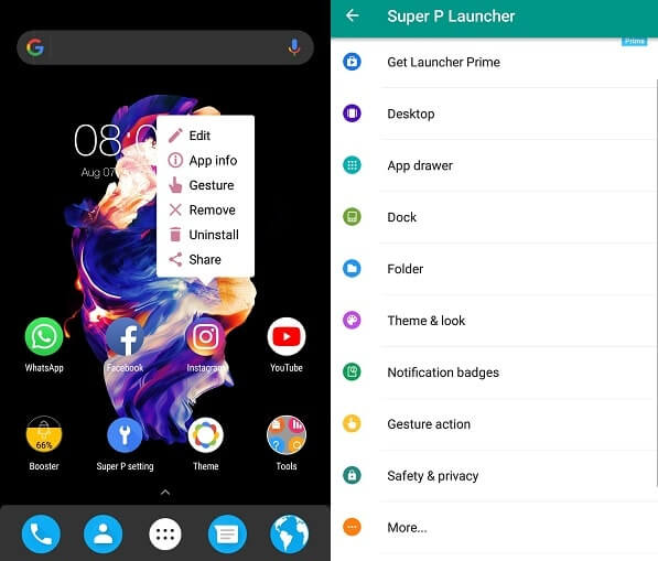 Super P Launcher