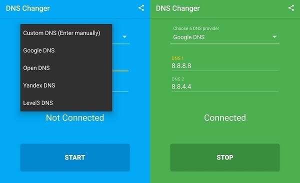 DNS Changer App