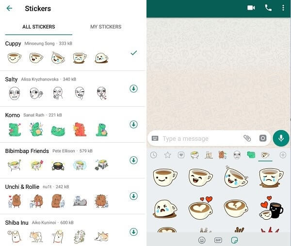 Add WhatsApp Stickers