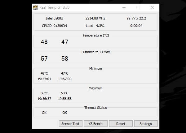 Real Temp - Best CPU Temp Monitor