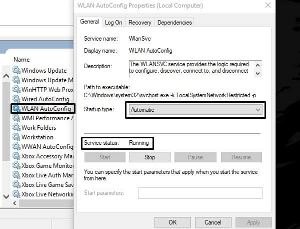 WLAN AutoConfig