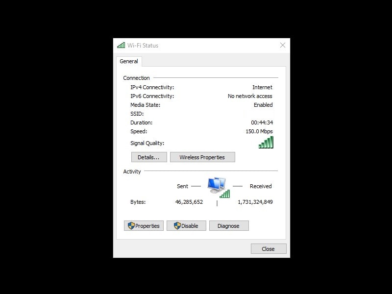 IPv6 No internet access