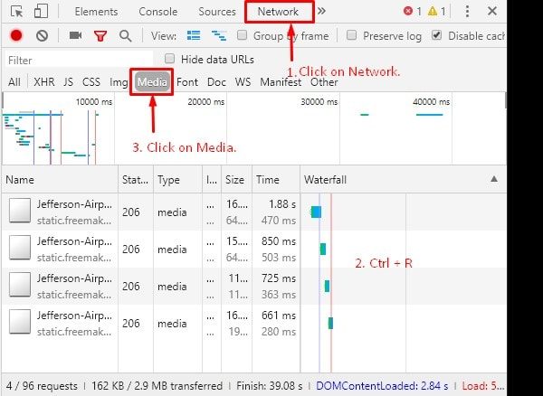 Open Media Content of Embedded Video