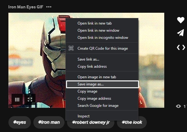 Save Gifs from GIPHY