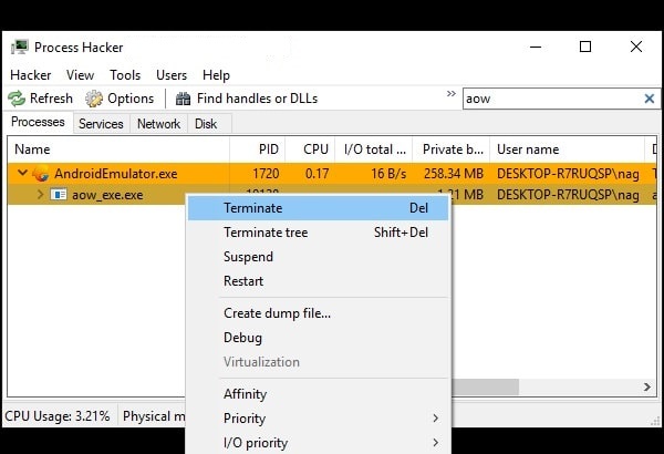 Terminate Exe Fix - Failed to start the emulator, Tencent Gaming Buddy. - BounceGeek
