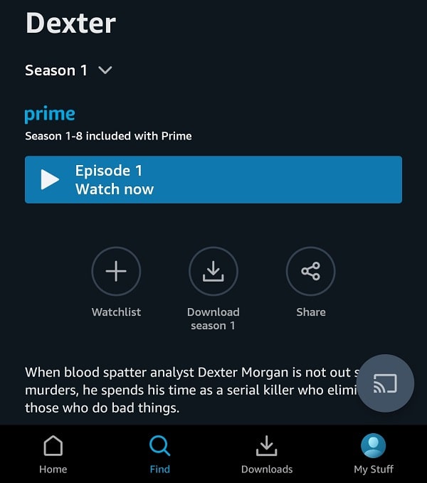 Amazon prime video hotsell download in gallery