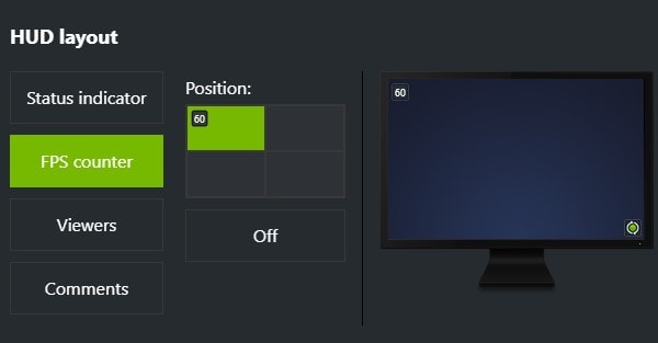 Enable FPS Counter in HUD layout