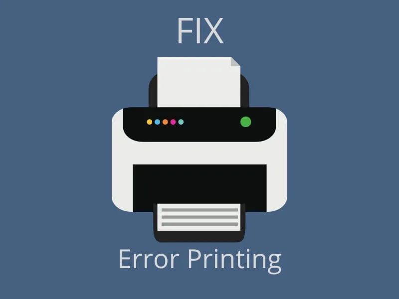 Error Printing Message on Windows 11