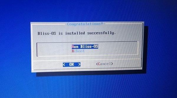 Run Bliss-OS