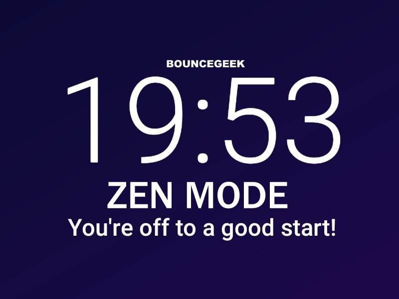 Get OnePlus Zen Mode